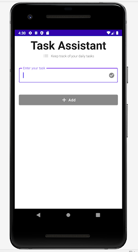 Task Assistant Screen 2