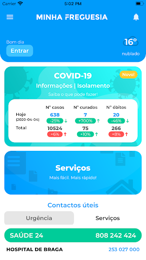 Minha Freguesia Screenshot 1 - AppWisp.com