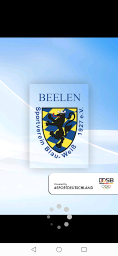 Android application Blau-Weiß Beelen screenshort