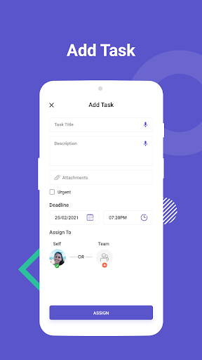The TaskSheet Screen 3