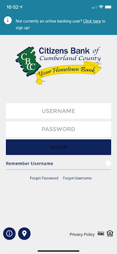 Android application CBCC Mobile screenshort