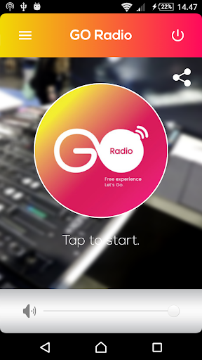Android application Goradio Network screenshort