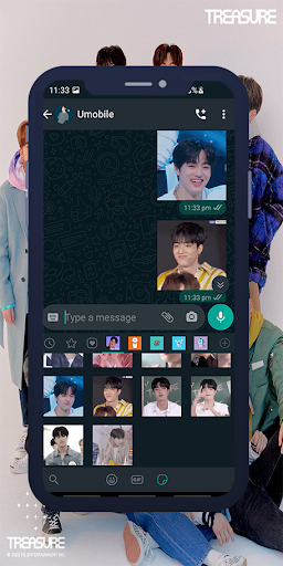 Haruto Treasure GIF WASticker