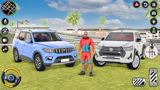Android application Indian Cars Driving 3D Games screenshort