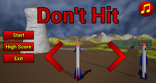 Android application Don't Hit screenshort