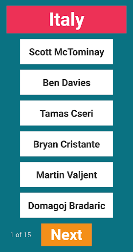 European football championship Screen 2