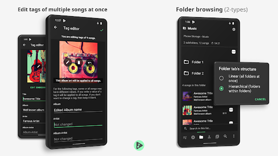 Musicolet Music Player Varies with device APK screenshots 5