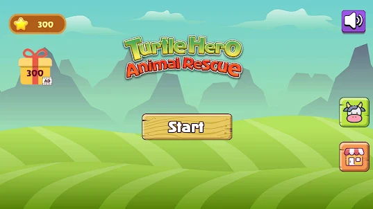 Turtle animal: The rescue race