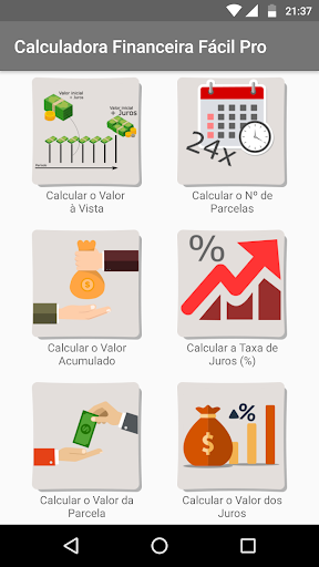 Android application Es Financial Calculator screenshort