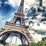 Rainy Paris Live Wallpaper Apk