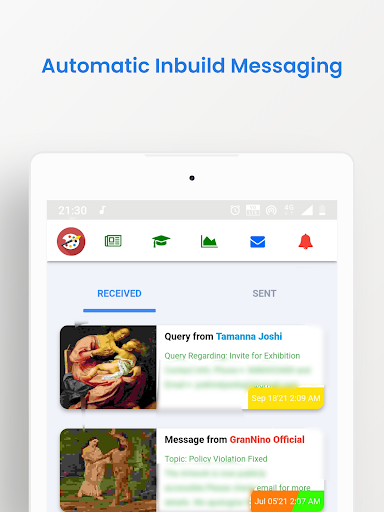 Online Art Platform - GranNino