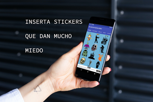 Android application Day of the dead editor screenshort