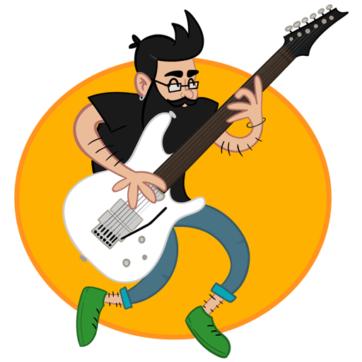 Aprende guitarra y Metrónomo logo