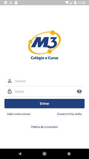 Android application Colégio M3 São Gonçalo screenshort