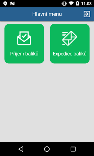 LAMELLAND Příjem balíků Screen 2