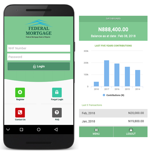 Android application FMBN Mobile screenshort