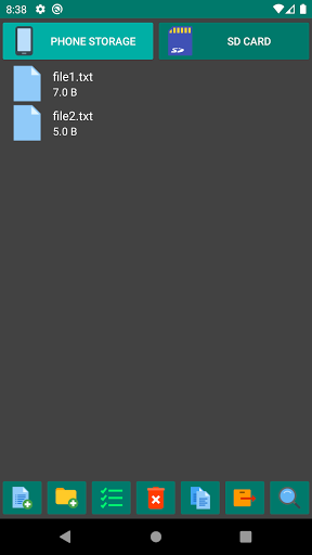 FileManager Screen 3