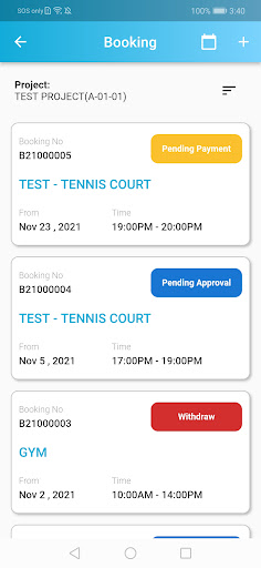 Android application Teega Puteri Harbour screenshort