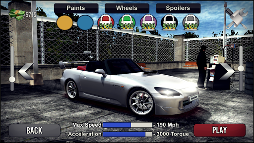 Android application S2000 Driving Simulator screenshort