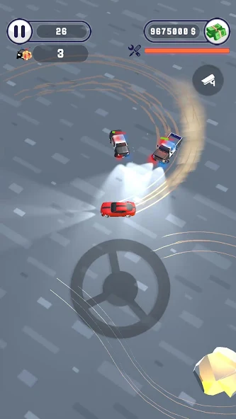 DRIFT Escape Police Chase Screen Records 5