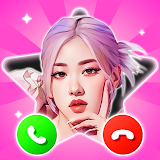 Idol Prank Video Call & Chat icon