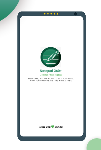 Android application Notepad 360+ screenshort