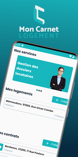 Mon Carnet Logement Screen 2