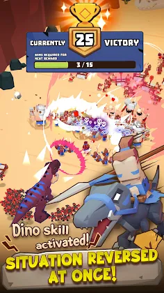 Dino Clash: Tribal War - Screenshot 2