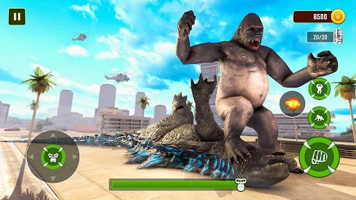 King Kong vs Godzilla Fighting