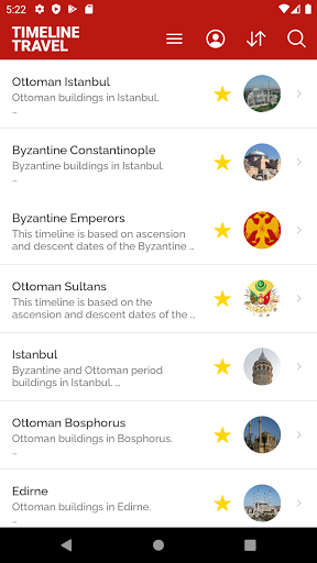 Timeline Travel Screen 2