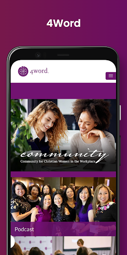 Android application 4word screenshort