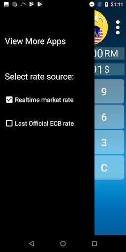 Dollar Ringgit converter Screen 3
