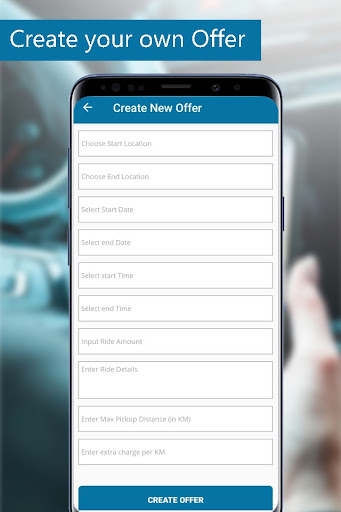 TNF Cabs Partner Screen 3