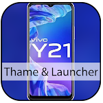 Cover Image of Download Theme for Vivo Y21 Wallpaper  APK