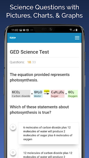 GED® Test Prep Screen 3