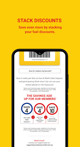 Shell Secret Saver Screen 3