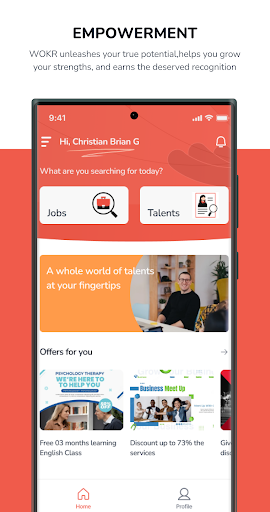 Android application WOKR Jobs screenshort