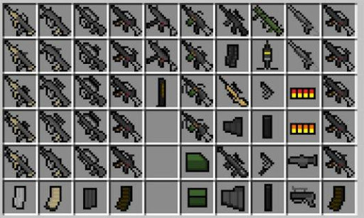 Android application Guns & Weapons Mod for MCPE screenshort