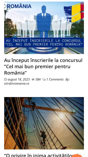 StiriDinRomania.ro Screen 3