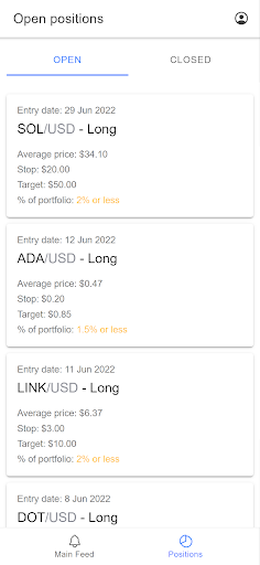 Verified Investing Crypto Screen 3