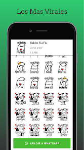 Screenshot 4 Stickers - Bebito Fiu Fiu android