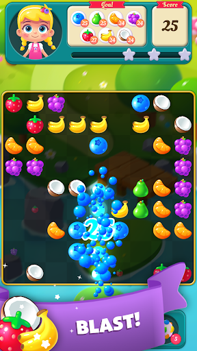 Fruit Lines - Match 5 Color Screen 2