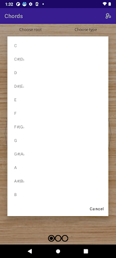 Android application Charango Master screenshort