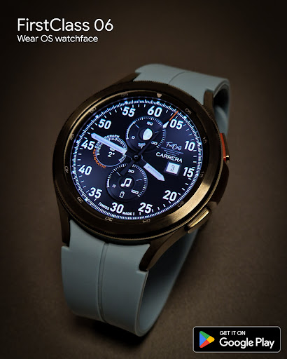 Android application FirstClass 06 WearOS watchface screenshort