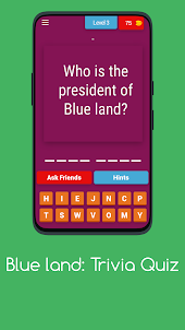 Blue Land: Trivia Quiz