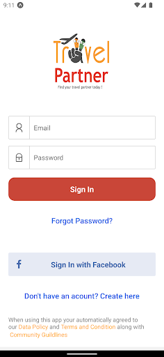 TravelPartner Screen 3