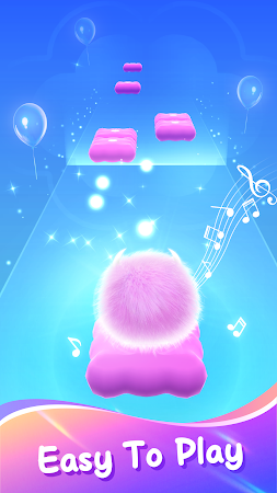 Game screenshot Fluffy Ball: Music Hop Game apk download