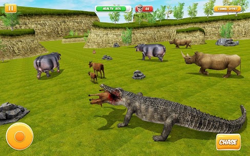 Hungry Crocodile Attack 3D: Crocodile Game 2019 For PC installation