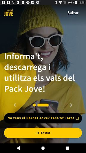 Carnet Jove CAT Screen 2
