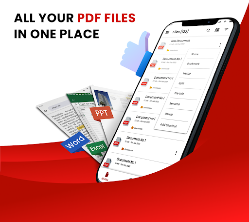 Android application Document Reader - Edit PDF screenshort